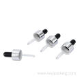 24mm aluminum shell glass dropper for dropper bottles